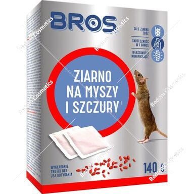 Bros ziarno na myszy i szczury 140 g