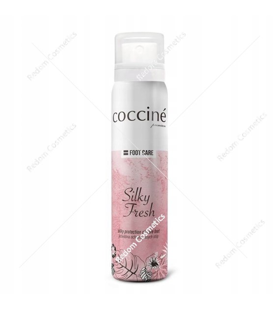 Coccine silky fresh płynny jedwab do stóp spray 100 ml