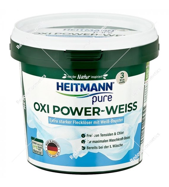 Heitmann pure OXI power biel odplamiacz do tkanin 500g