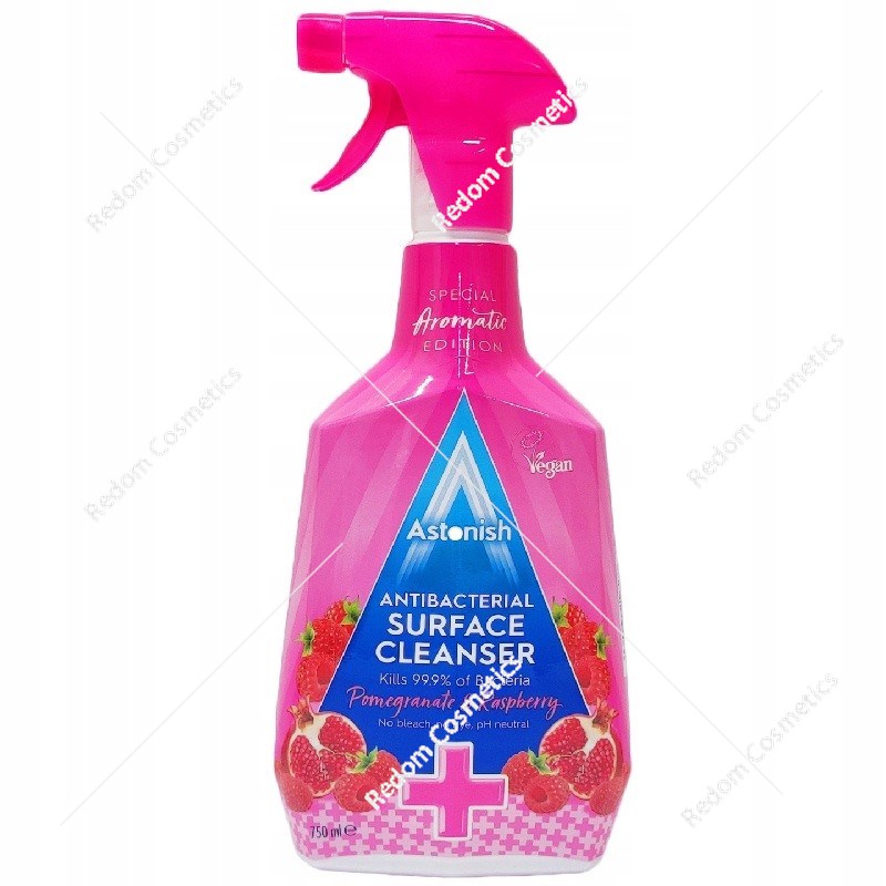 Astonish Pomegranate & Raspberry Antybakteryjny Płyn do Mycia Powierzchni 750 ml