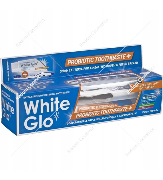 White Glo pasta do zębów Probiotic 100 ml