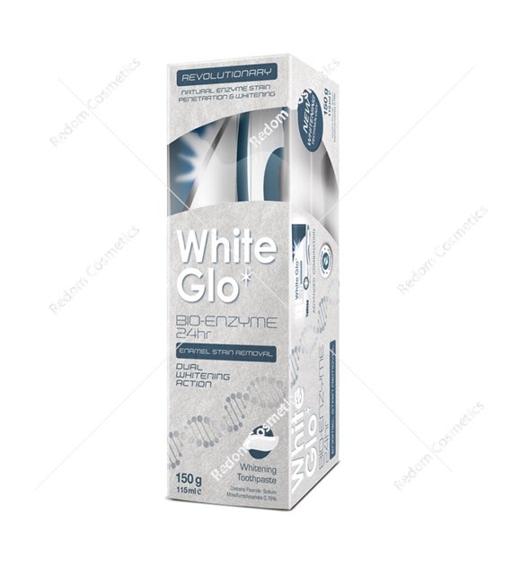 White Glo pasta do zębów 24h Bio-enzyme 115 ml