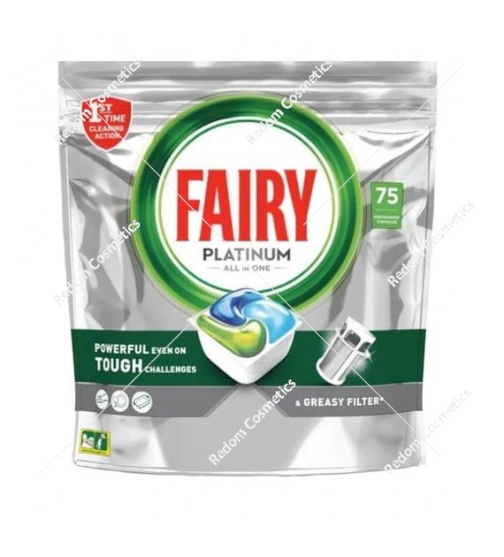 Fairy Platinum kapsułki do zmywarki 75 sztuk