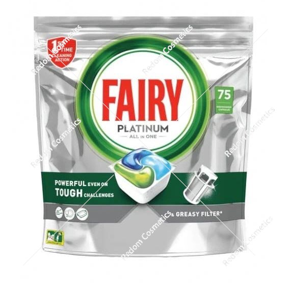 Fairy Platinum kapsułki do zmywarki 75 sztuk