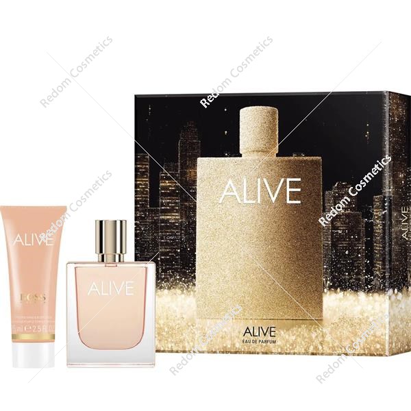 Hugo Boss Alive woda perfumowana 50 ml spray +  balsam do ciała 75ml