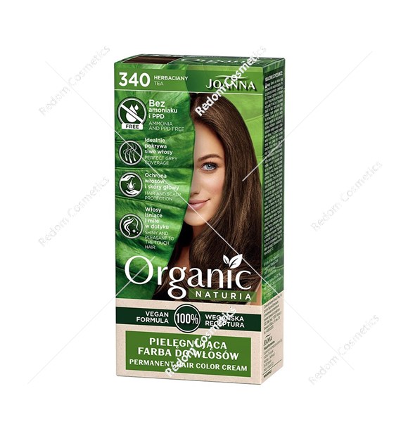 Joanna NATURIA ORGANIC Vegan Farba Herbaciany 340