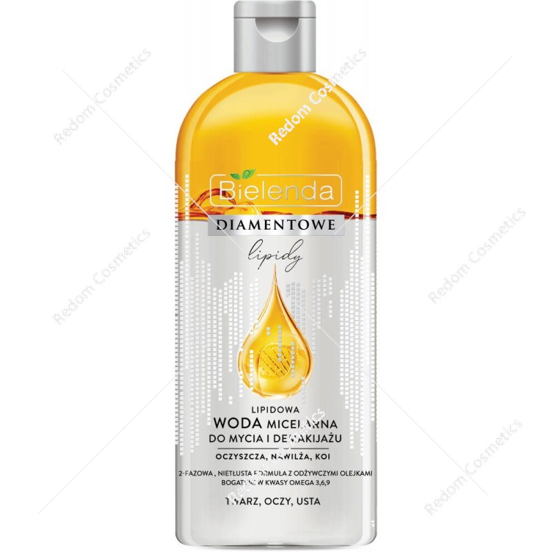 Bielenda Diamentowe Lipidy woda micelarna 425 ml