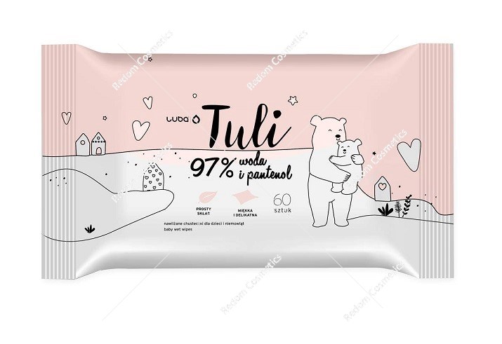 Luba Tuli chusteczki nawilżane dla dzieci pantenol A'60