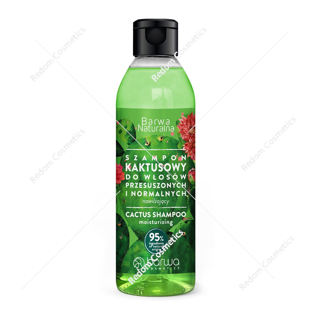 Barwa Naturalna szampon nawilżający 300 ml Kaktus