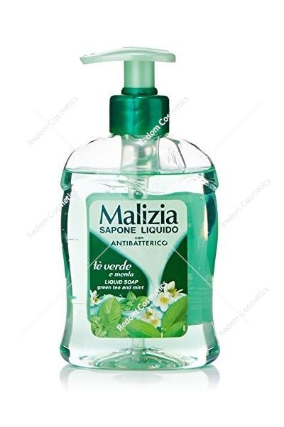 Malizia mydło w płynie zielona herbata i mięta 300 ml pompka
