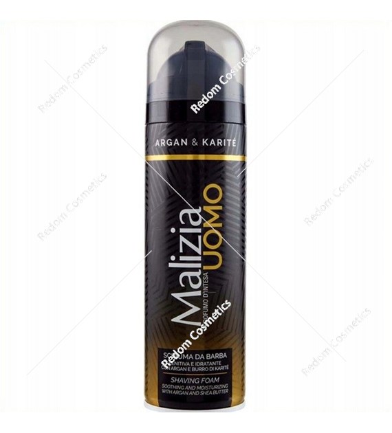 Malizia Argan & Karite pianka do golenia 300 ml