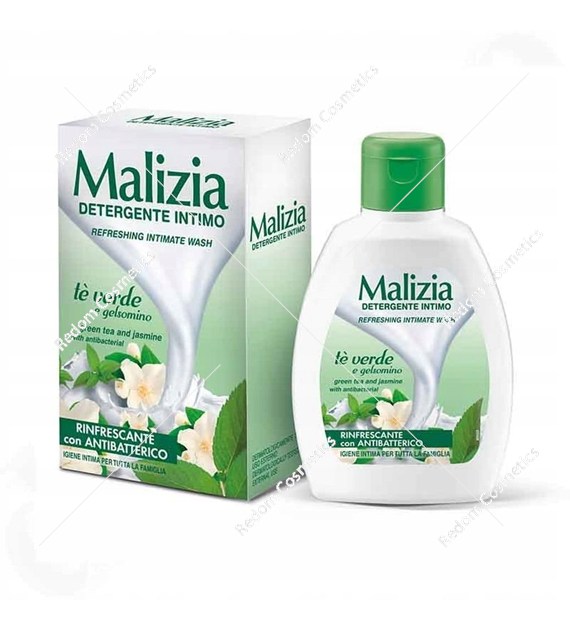 Malizia zielona herbata odświeżający płyn do higieny intymnej 200 ml