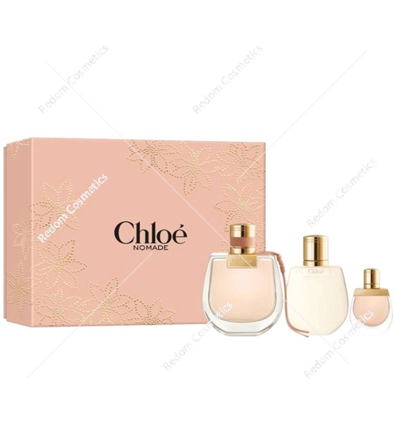 Chloé Nomade woda perfumowana dla kobiet 75 ml + woda perfumowana 5 ml + balsam do ciała 100 ml