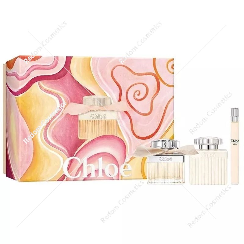 Chloé Chloe woda perfumowana dla kobiet 75 ml + perfumowane mleczko do ciała 100 ml + woda perfumowana mini 10 ml