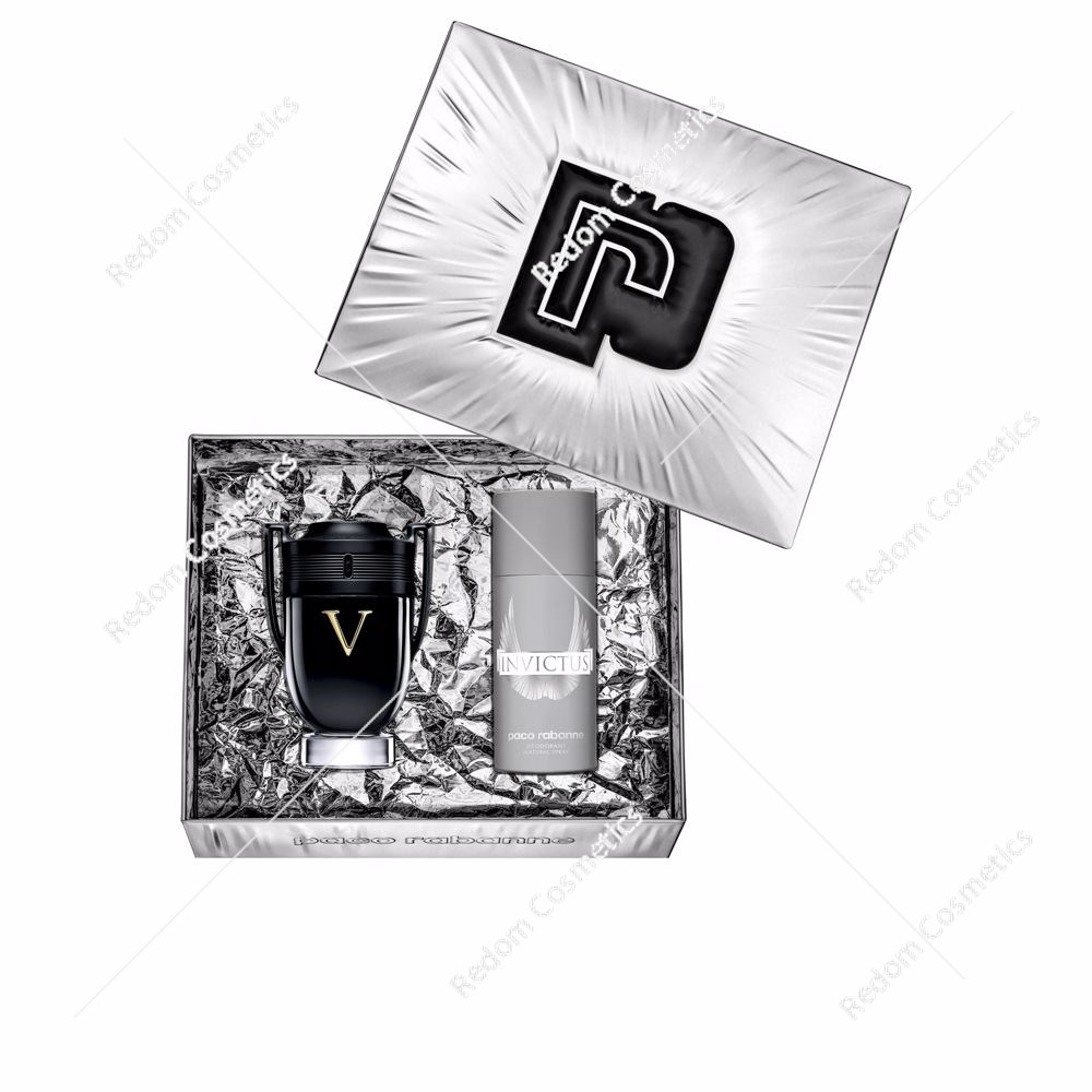 Paco Rabanne Invictus Victory woda perfumowana 100 ml spray + dezodorant 150ml