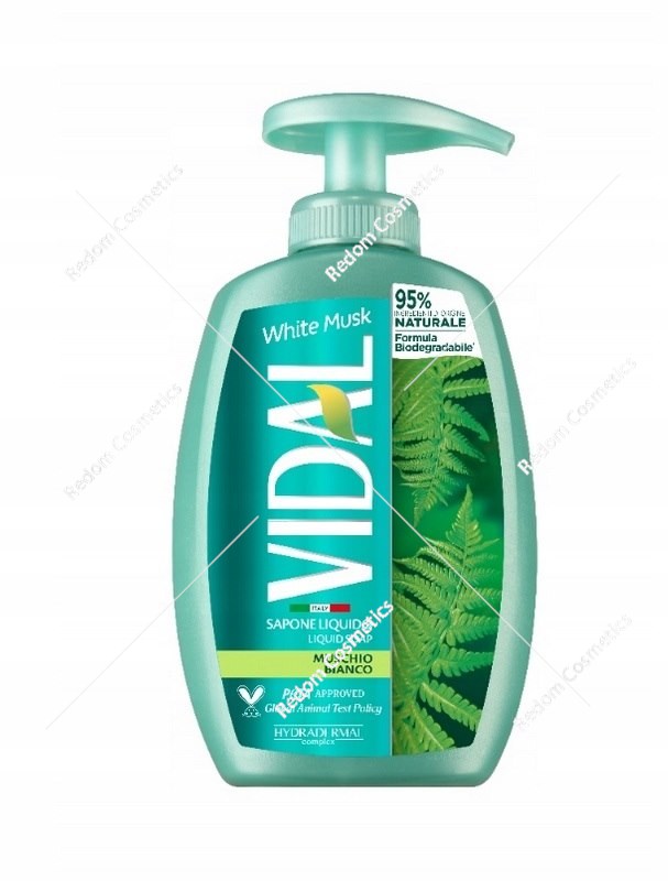 Vidal mydło w płynie Białe piżmo 300 ml