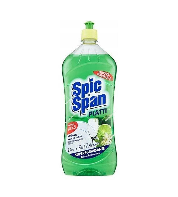 Spic&Span płyn do mycia naczyń limonka & pomarańcza 1 litr