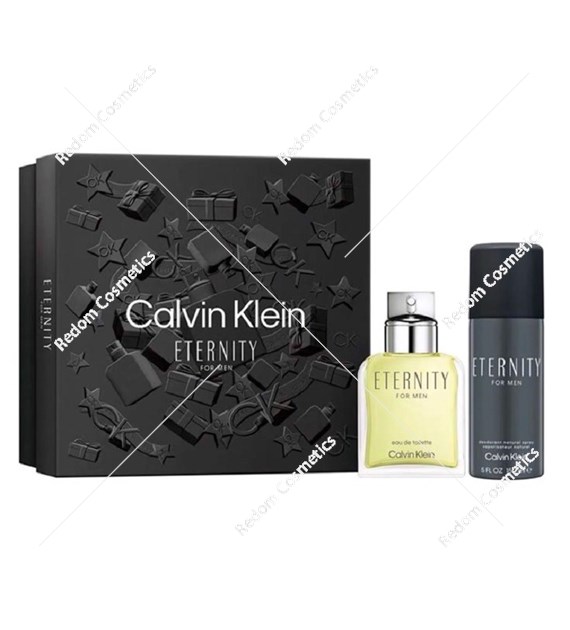 Calvin Klein Eternity Men woda toaletowa 100 ml + dezodorant 150 ml spray