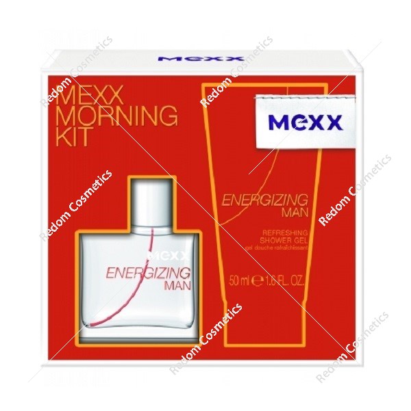 Mexx Energizing men woda toaletowa 30 ml żel pod prysznic 50 ml
