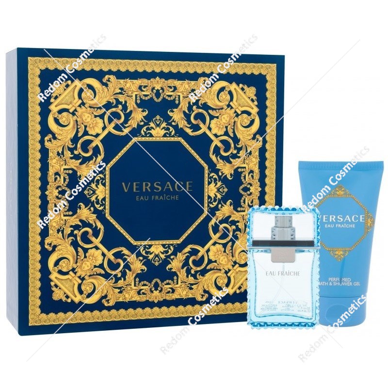 Versace Man Eau Fraiche woda toaletowa 30 ml + żel pod prysznic 50ml