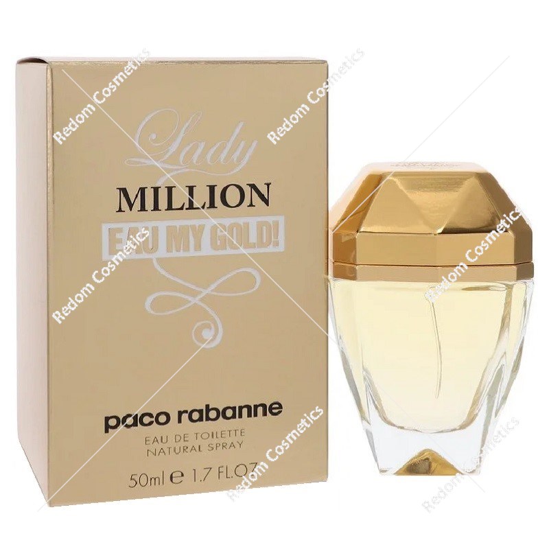 Paco Rabanne Lady Million Eau My Gold woda toaletowa dla kobiet 50 ml
