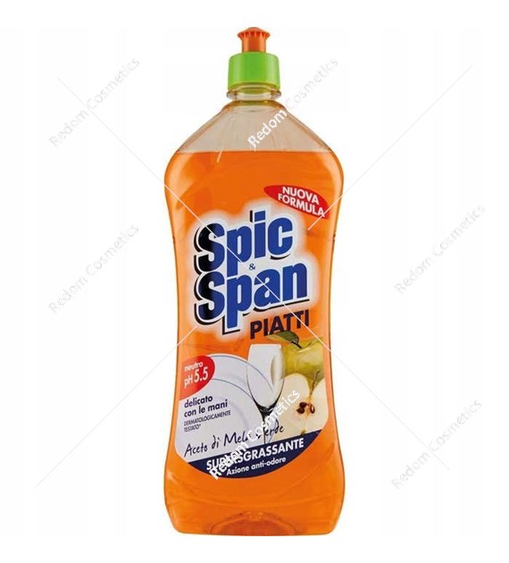 Spic&Span płyn do mycia naczyń ocet jabłkowy 1 l