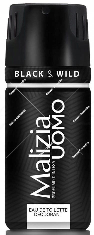Malizia Uomo Black&Wild dezodorant męski  150 ml