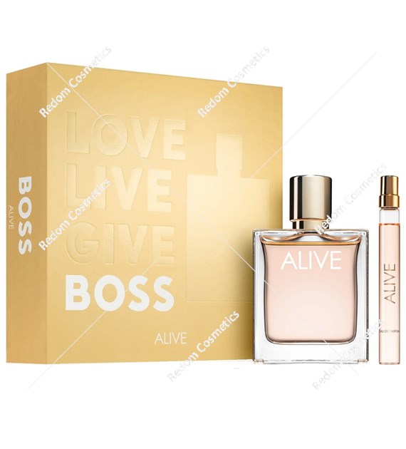 Boss Alive woda perfumowana 80 ml + woda perfumowana 10 ml