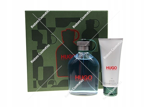 Hugo Boss Green woda toaletowa 200ml + żel pod prysznic 100 ml