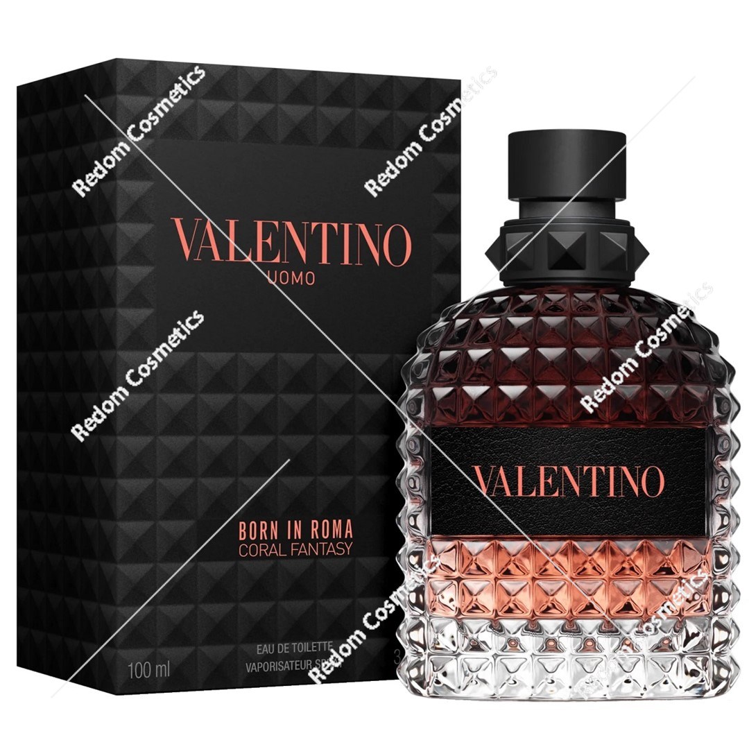 Valentino Born In Roma Coral Fantasy Uomo woda toaletowa dla mężczyzn 100 ml