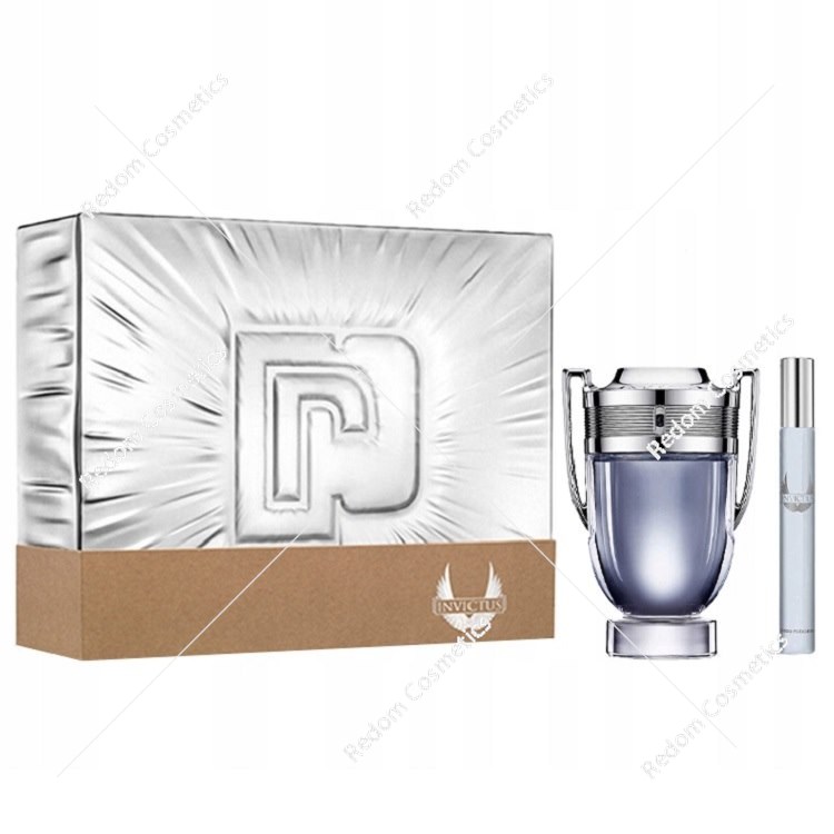 Paco Rabanne Invictus woda toaletowa 100 ml spray + woda toaletowa 10 ml
