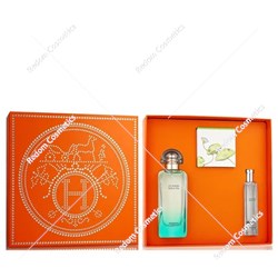 Hermes Un Jardin Sur Le Nil woda toaletowa dla kobiet 100 ml + woda toaletowa 15 ml + mydło 50 ml