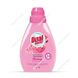 DUAL POWER Ultra koncentrat do płukania tkanin Flamingo 24 płukań 600 ml