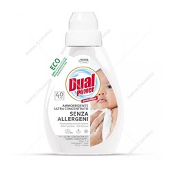 DUAL POWER Ultra koncentrat do płukania tkanin Allergic 40 płukań 600 ml