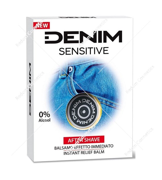 Denim Sensitive balsam po goleniu 100 ml