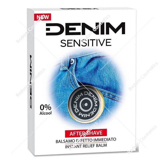 Denim Sensitive balsam po goleniu 100 ml