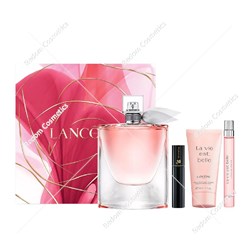 Lancome La Vie Est Belle woda perfumowana dla kobiet 100 ml + woda perfumowana 10 ml + mleczko do ciała 50 ml + mascara 2 ml