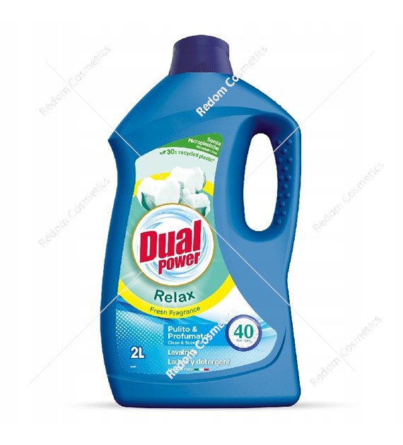 Dual Power uniwersalny płyn do prania Relax  2 l
