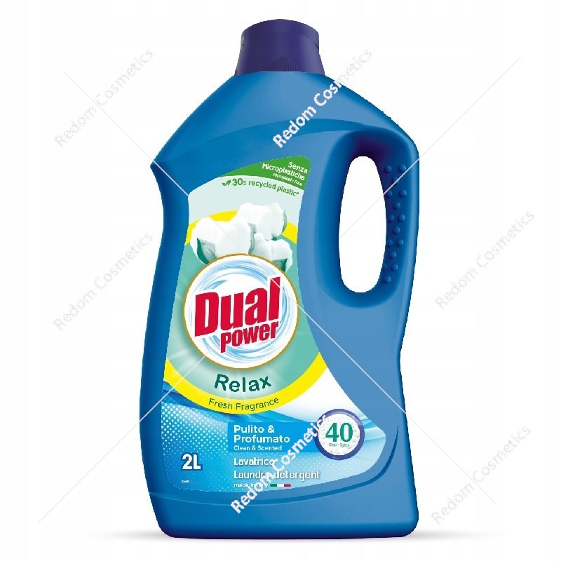 Dual Power uniwersalny płyn do prania Relax  2 l