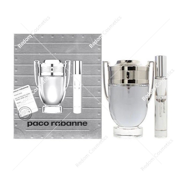 Paco Rabanne Invictus woda toaletowa dla mężczyzn 100 ml + woda toaletowa 20 ml