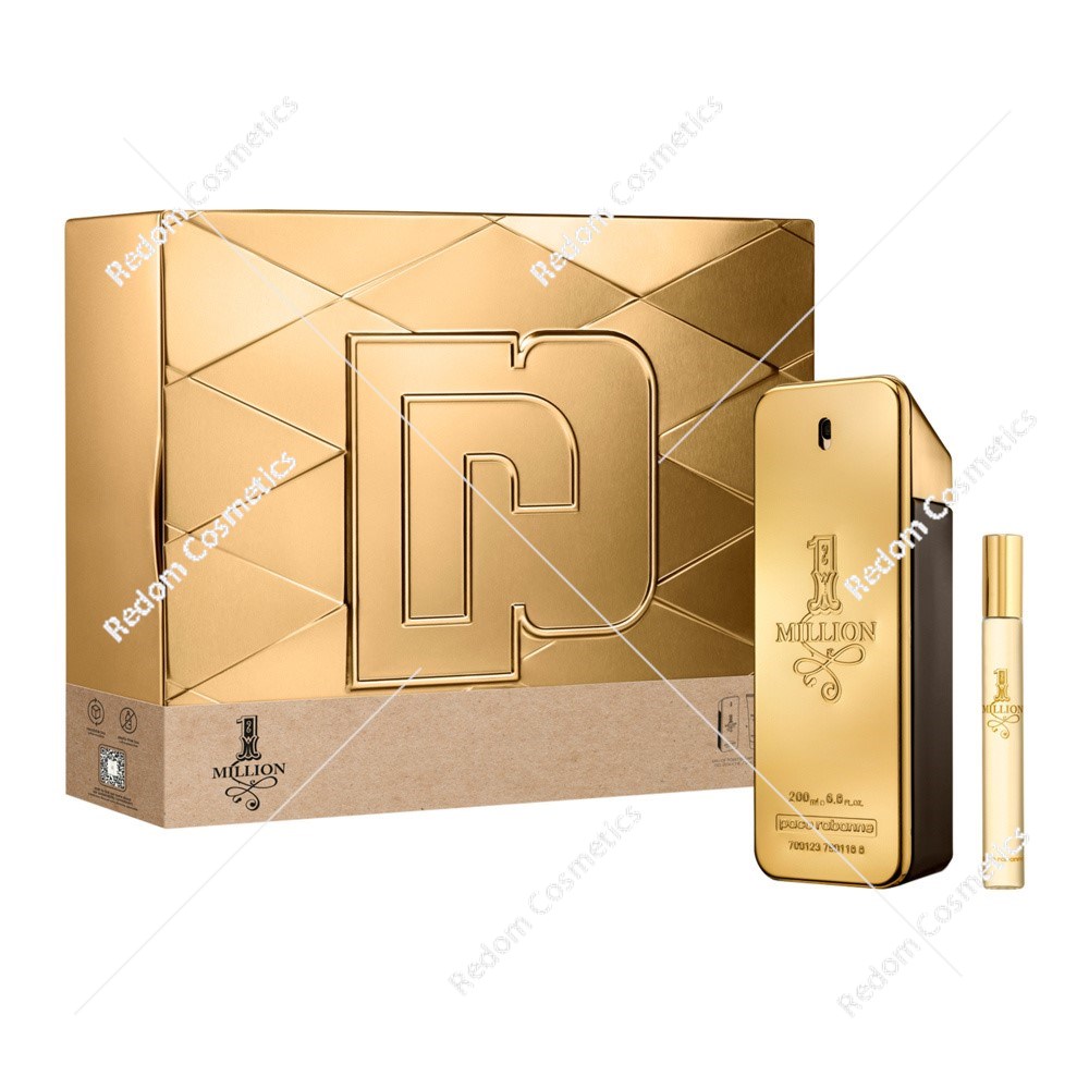 Paco Rabanne 1 Million woda toaletowa 200 ml spray + woda toaletowa 10 ml