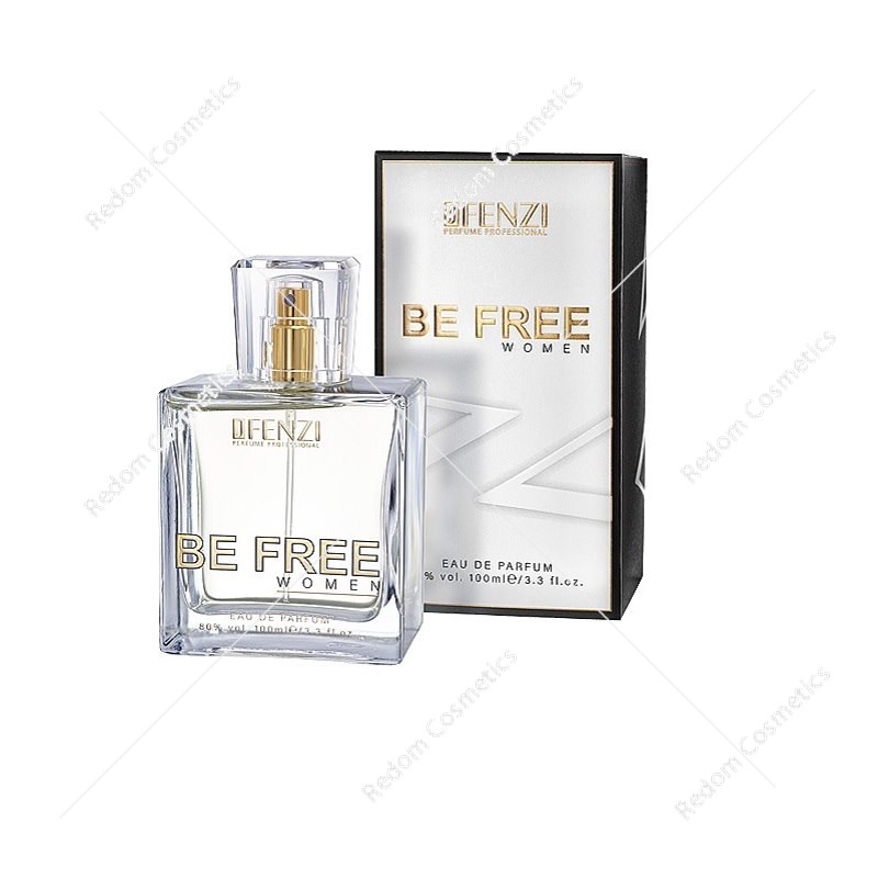 JFenzi Be Free damska woda perfumowana 100 ml