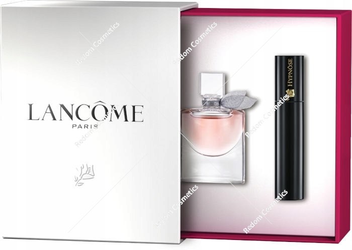 Lancome La vie woda perfumowana 4 ml + tusz do rzęs 2 ml 01 Noir Hypnose