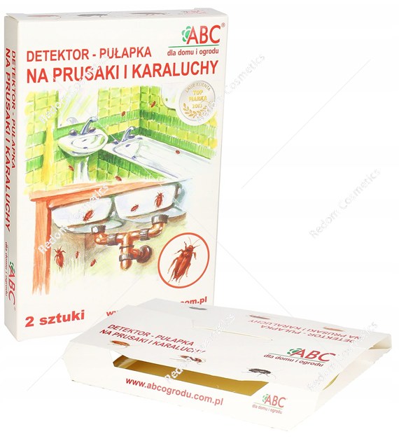 ABC pułapka przeciwko karaluchom 2 szt.