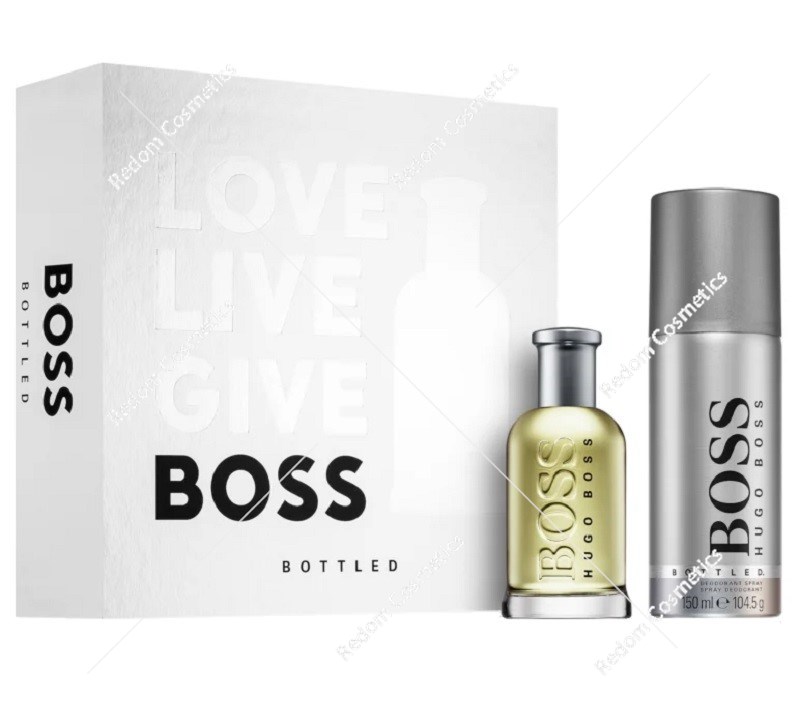 Hugo Boss Bottled woda toaletowa 50 ml + dezodorant 150 ml spray