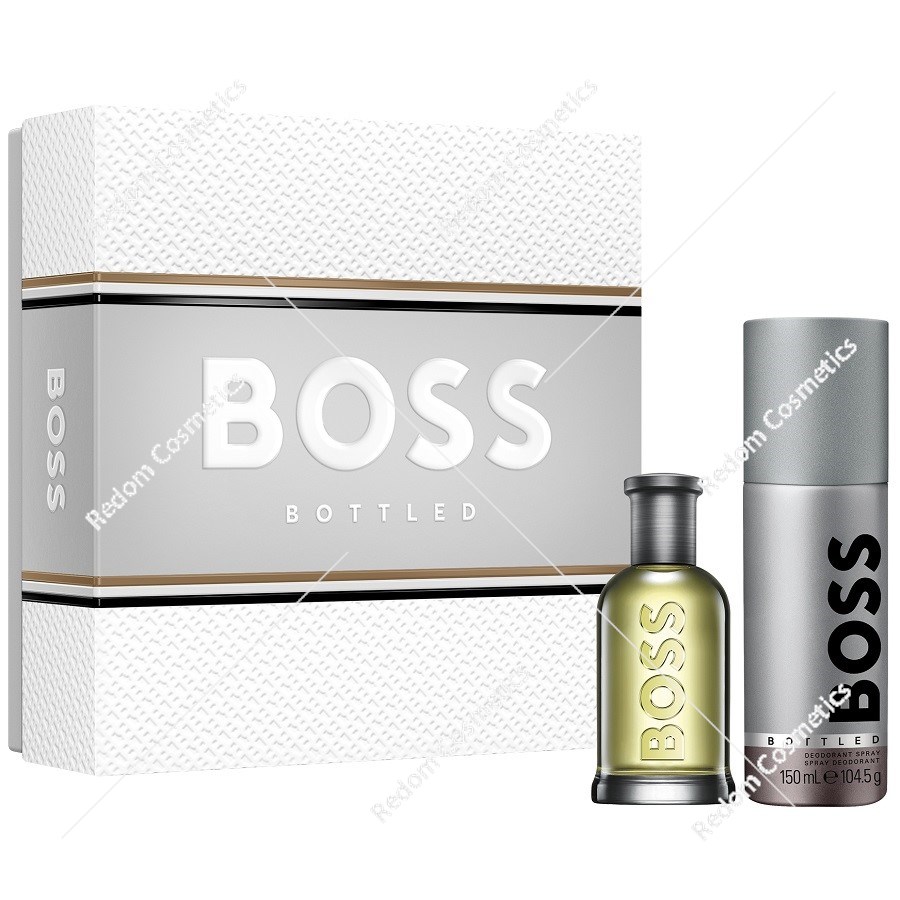 Hugo Boss Bottled woda toaletowa 50 ml + dezodorant 150 ml spray