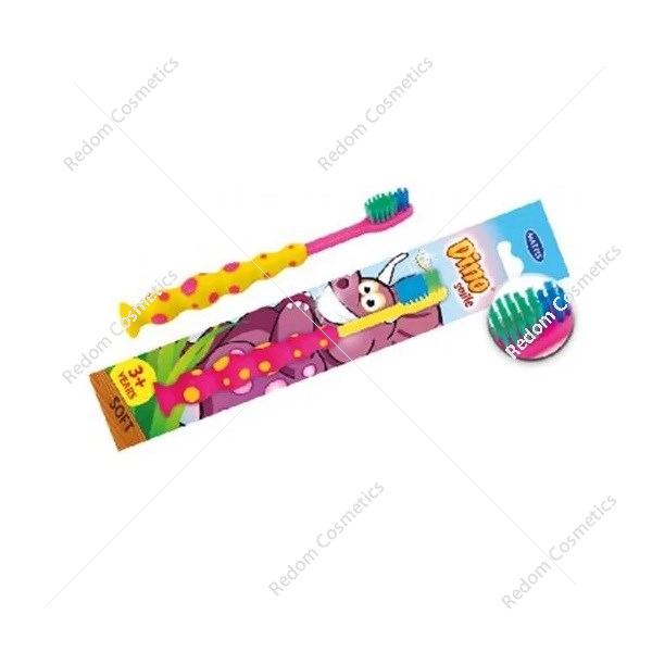 Mattes Rebi-Dental M65 Dino miękka szczoteczka dla dzieci