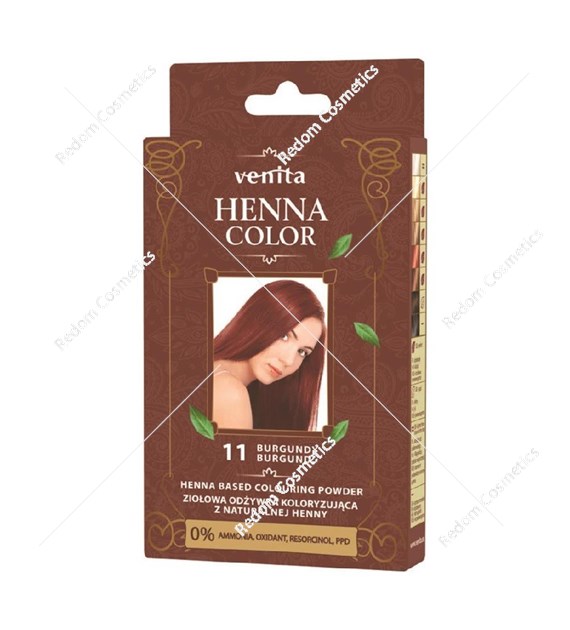 Venita Henna w proszku color 11 Burgund