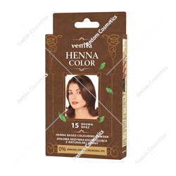 Venita Henna w proszku color 15 Brąz