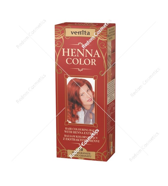 Venita Henna ziołowy balsam koloryzujący 10 Owoc Granatu